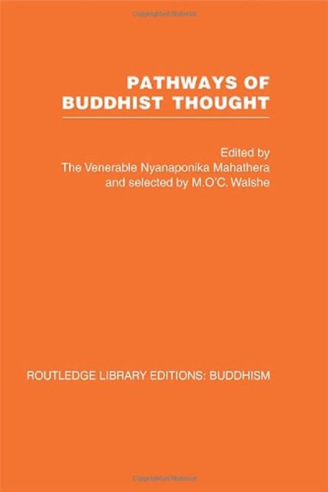Pathways of Buddhist Thought