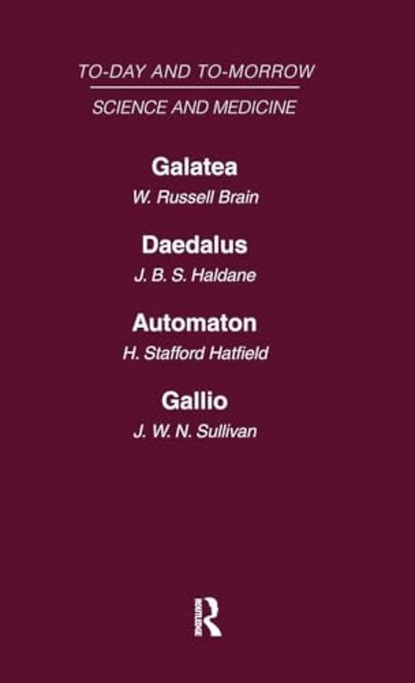 Today and Tomorrow Volume 8 Science and Medicine