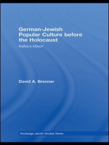 German-Jewish Popular Culture before the Holocaust
