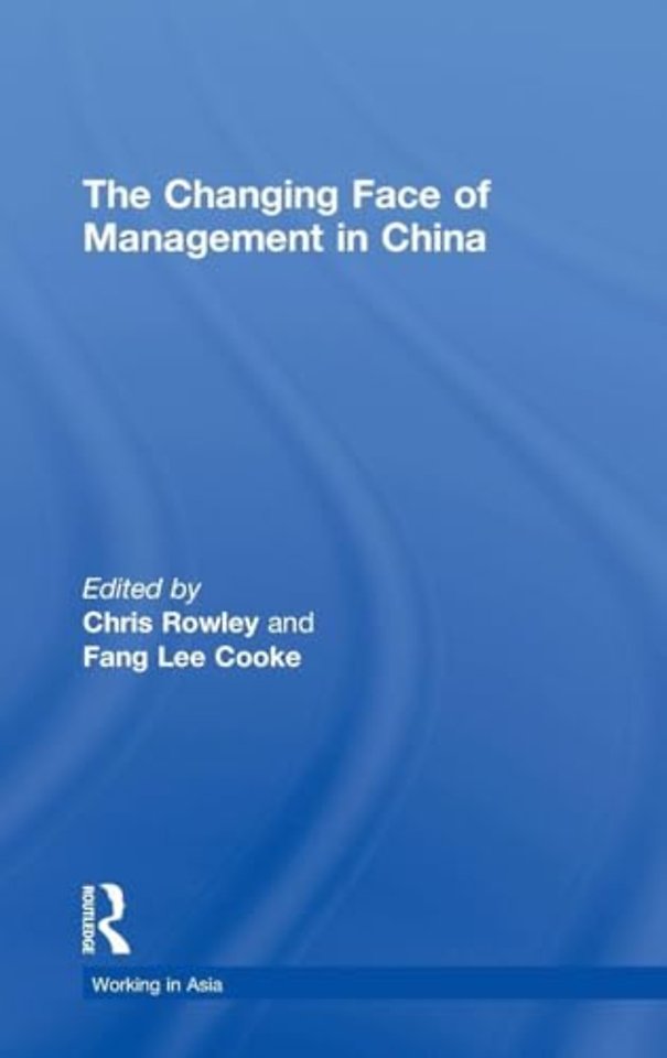 Changing Face of Management in China