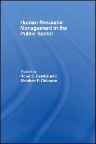 Human Resource Management in the Public Sector