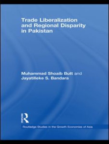 Trade Liberalisation and Regional Disparity in Pakistan