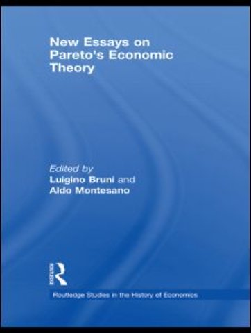 New Essays on Pareto's Economic Theory