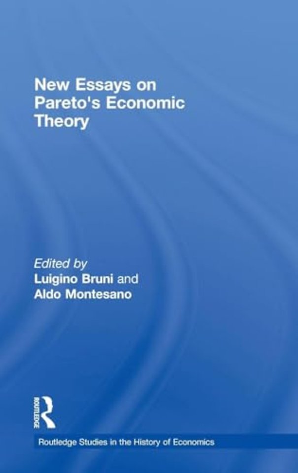 New Essays on Pareto's Economic Theory