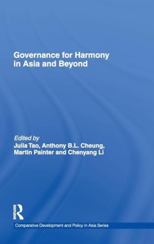 Governance for Harmony in Asia and Beyond
