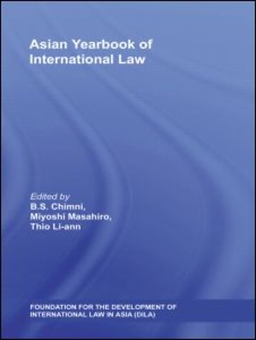 Asian Yearbook of International Law