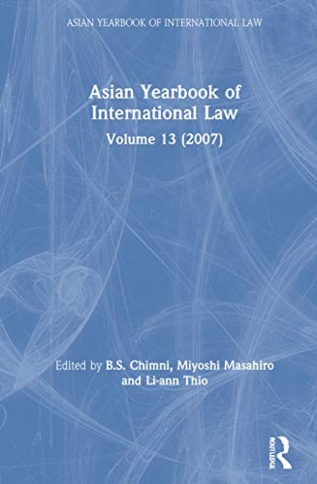 Asian Yearbook of International Law