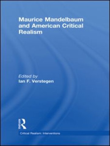 Maurice Mandelbaum and American Critical Realism