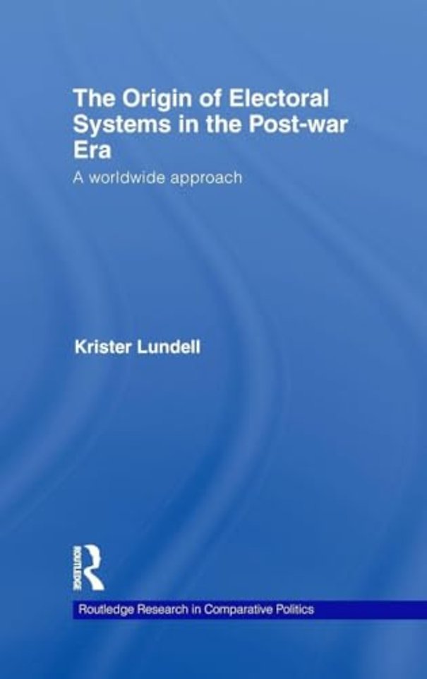 Origin of Electoral Systems in the Postwar Era