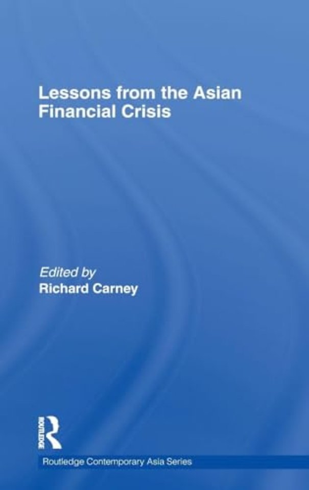 Lessons from the Asian Financial Crisis