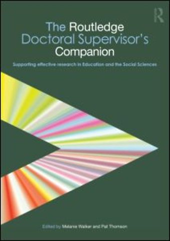 Routledge Doctoral Supervisor's Companion