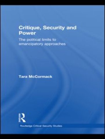 Critique, Security and Power
