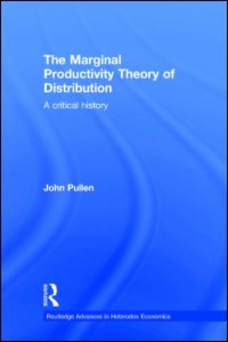 Marginal Productivity Theory of Distribution