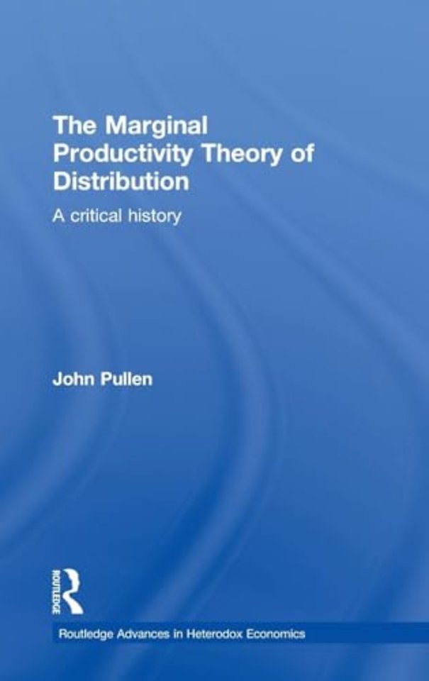 Marginal Productivity Theory of Distribution