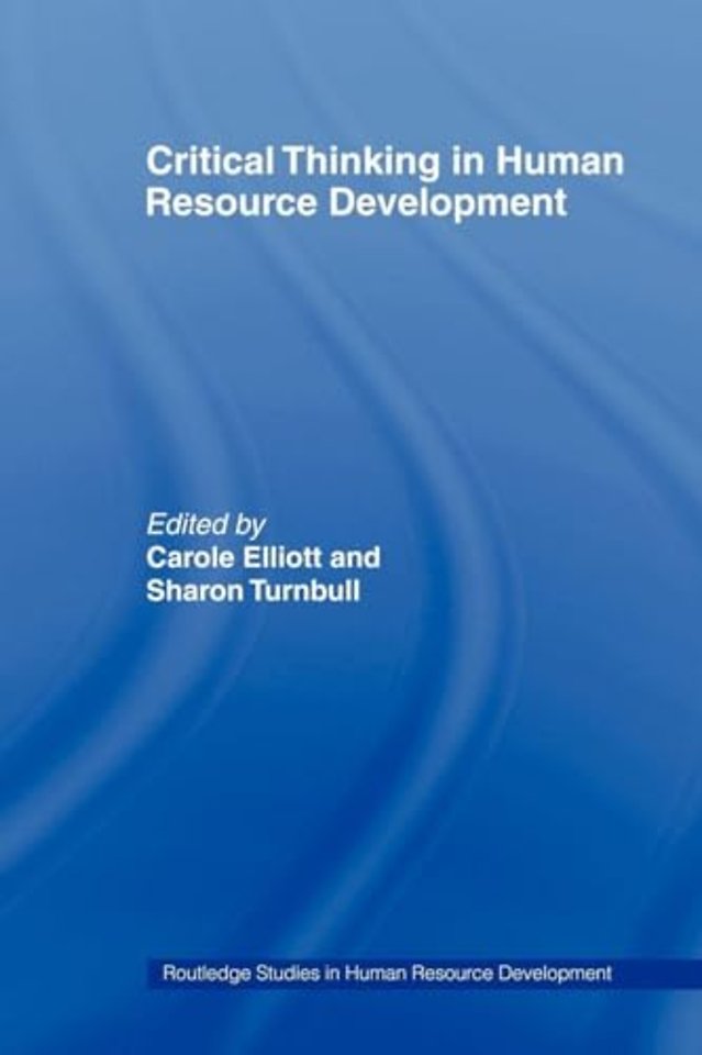 Critical Thinking in Human Resource Development