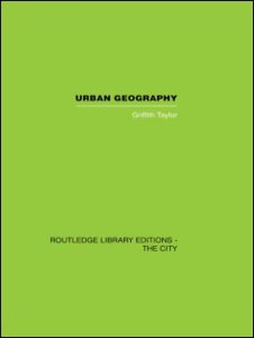 Urban Geography