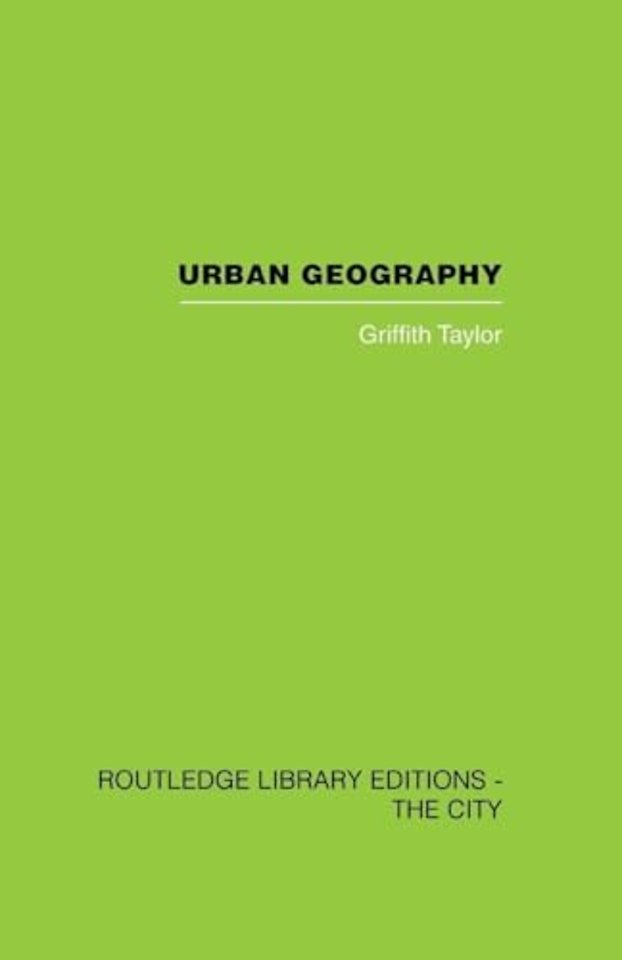 Urban Geography
