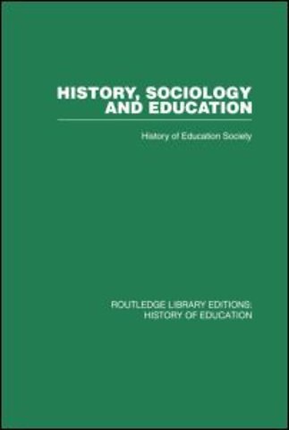 History, Sociology and Education