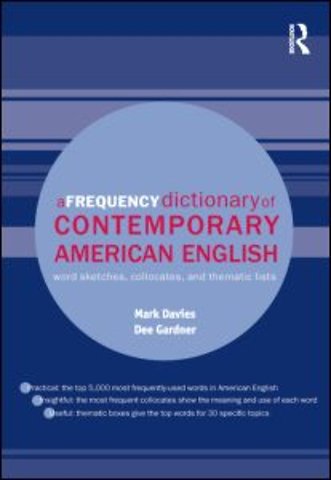 Frequency Dictionary of Contemporary American English