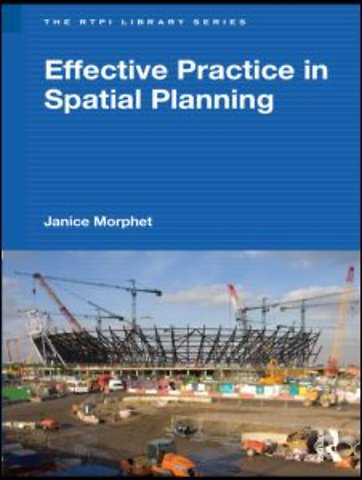Effective Practice in Spatial Planning