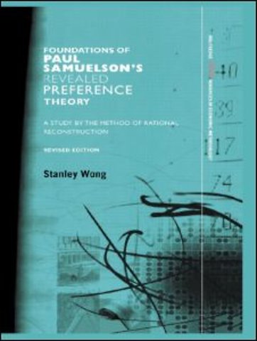 Foundations of Paul Samuelson's Revealed Preference Theory