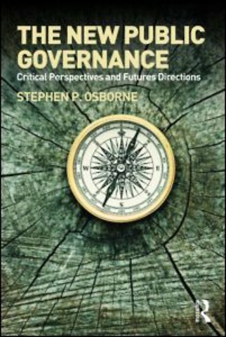 New Public Governance?
