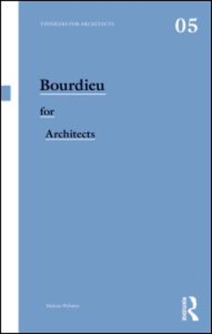 Bourdieu for Architects