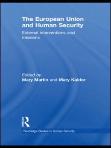European Union and Human Security