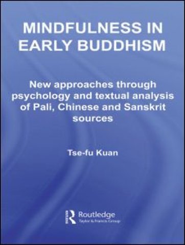 Mindfulness in Early Buddhism
