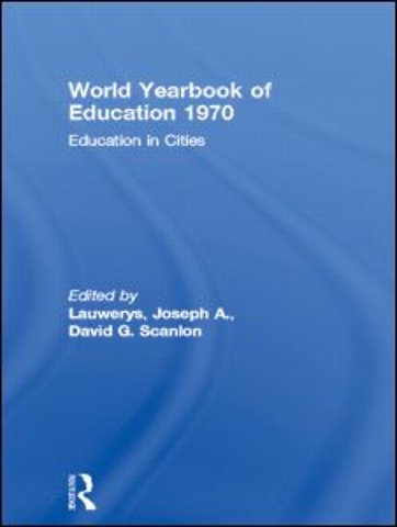 World Yearbook of Education 1970