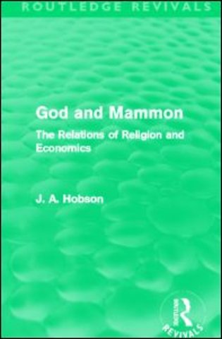 God and Mammon (Routledge Revivals)