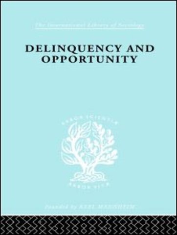 Delinquency and Opportunity