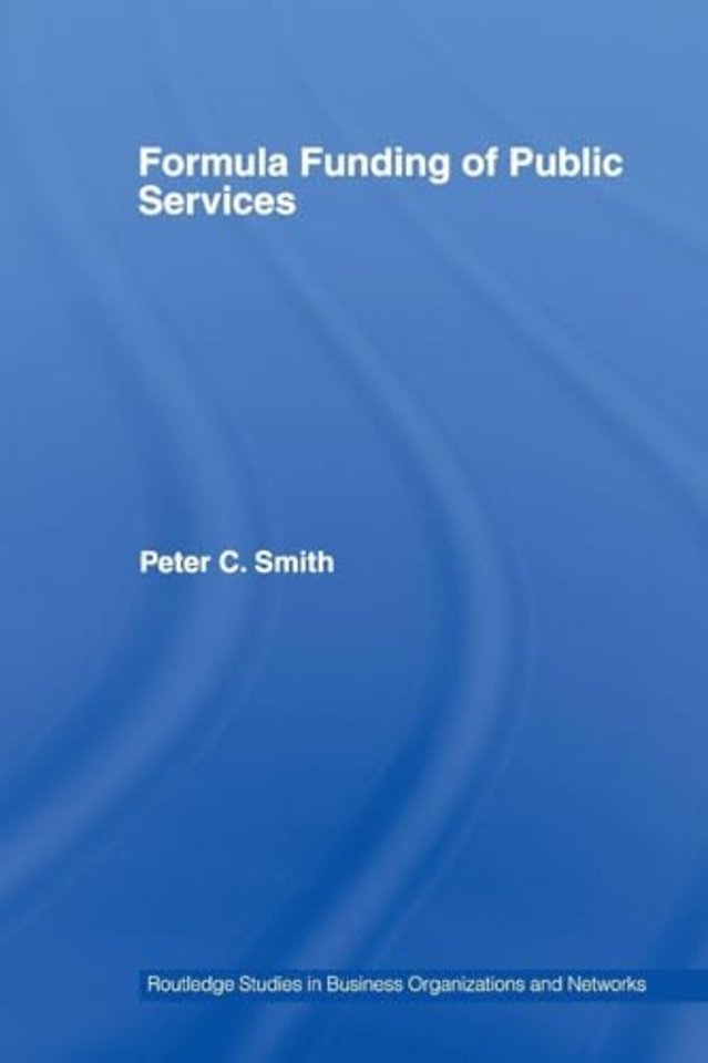 Formula Funding of Public Services