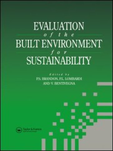 Evaluation of the Built Environment for Sustainability