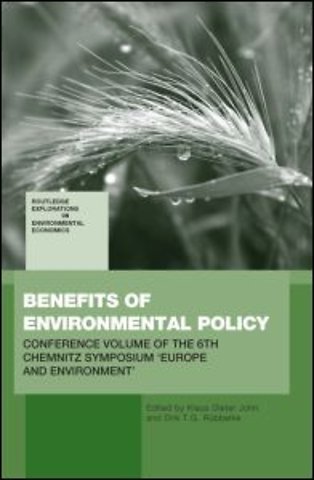 Benefits of Environmental Policy