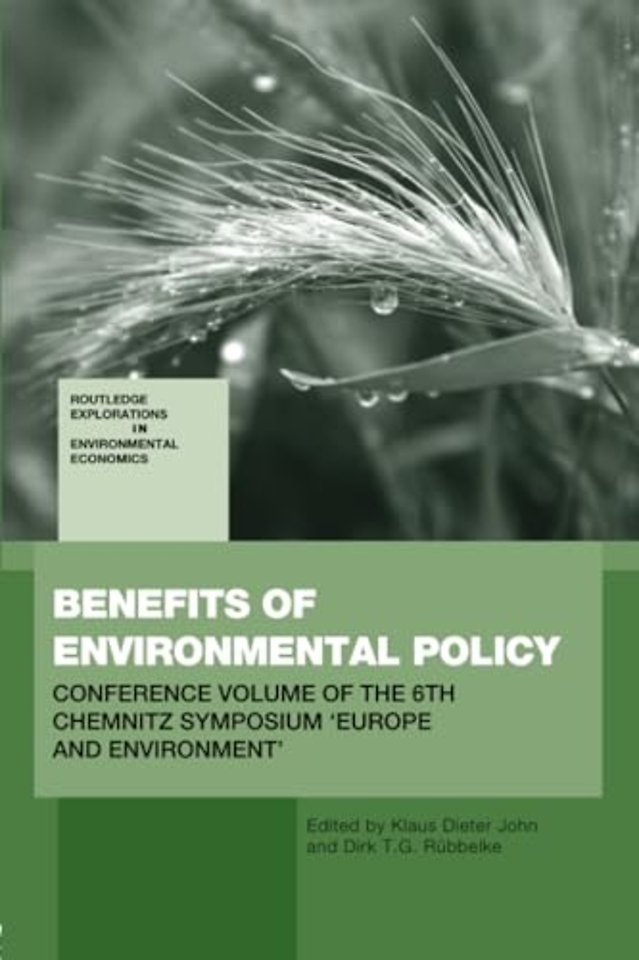 Benefits of Environmental Policy