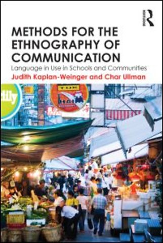 Methods for the Ethnography of Communication