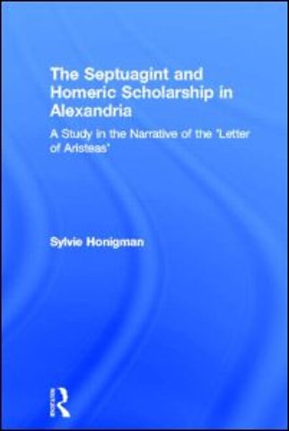 Septuagint and Homeric Scholarship in Alexandria