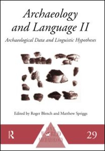 Archaeology and Language II