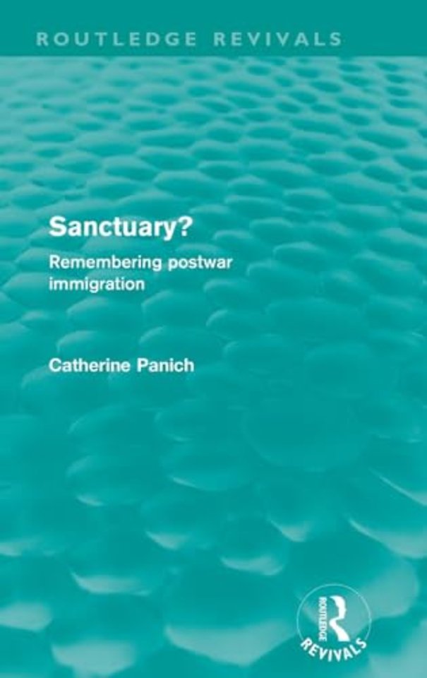 Sanctuary? (Routledge Revivals)