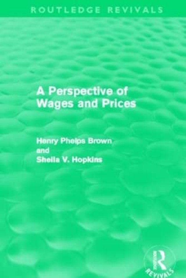 Perspective of Wages and Prices (Routledge Revivals)