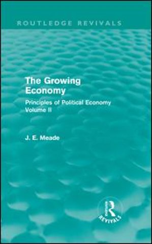 Growing Economy (Routledge Revivals)