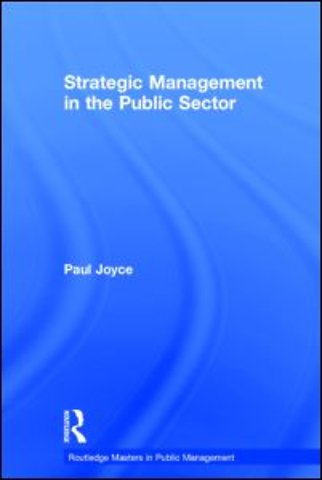 Strategic Management in the Public Sector