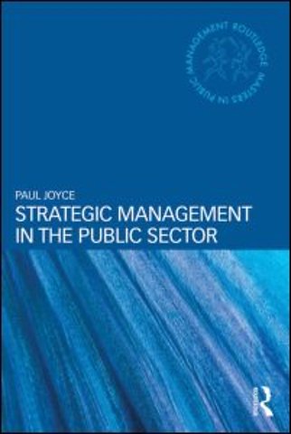Strategic Management in the Public Sector