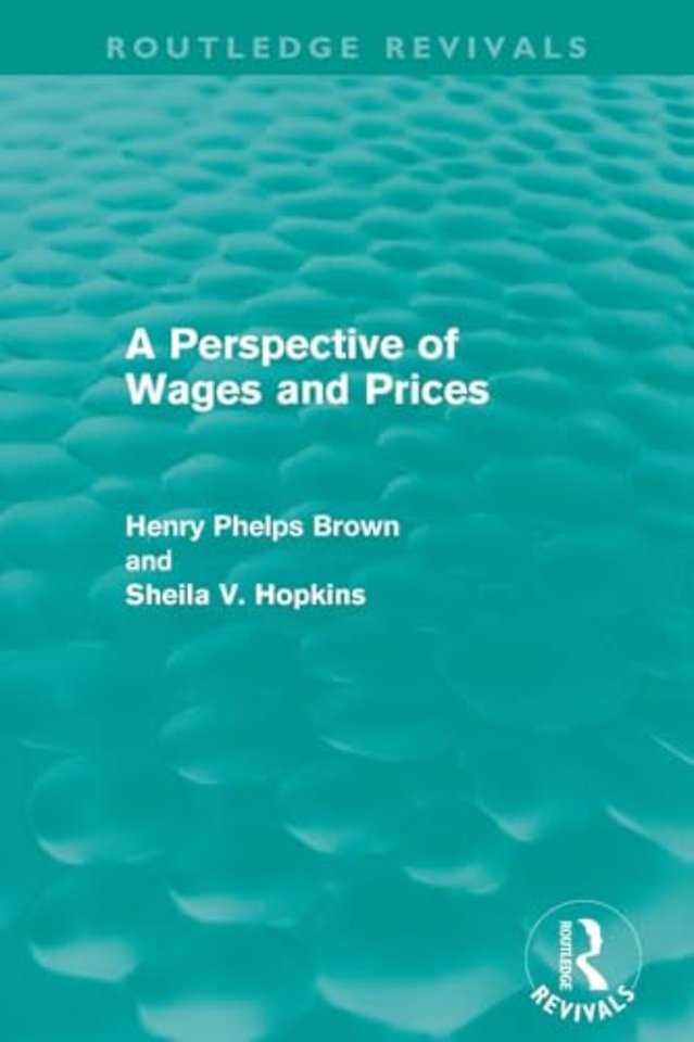 Perspective of Wages and Prices (Routledge Revivals)