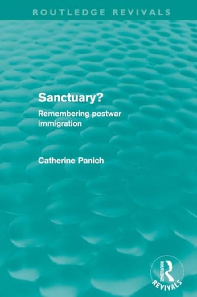 Sanctuary? (Routledge Revivals)