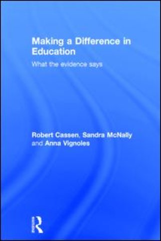 Making a Difference in Education