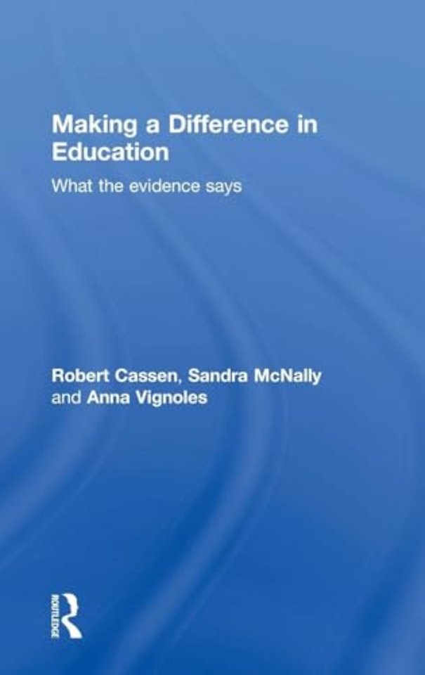 Making a Difference in Education