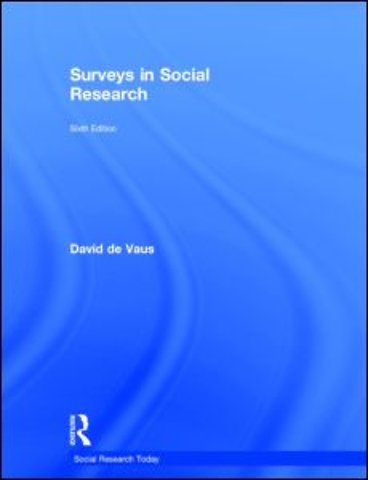 Surveys In Social Research