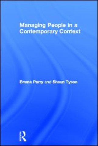 Managing People in a Contemporary Context